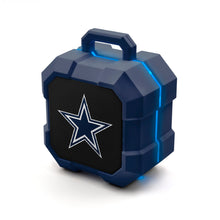 Load image into Gallery viewer, SOAR NFL Shockbox LED Wireless Bluetooth Speaker, Dallas Cowboys

