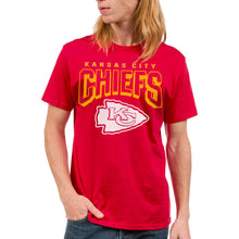 Load image into Gallery viewer, Junk Food Clothing x NFL - Kansas City Chiefs - Bold Logo - Unisex Adult Short Sleeve Fan T-Shirt for Men and Women - Size XX-Large
