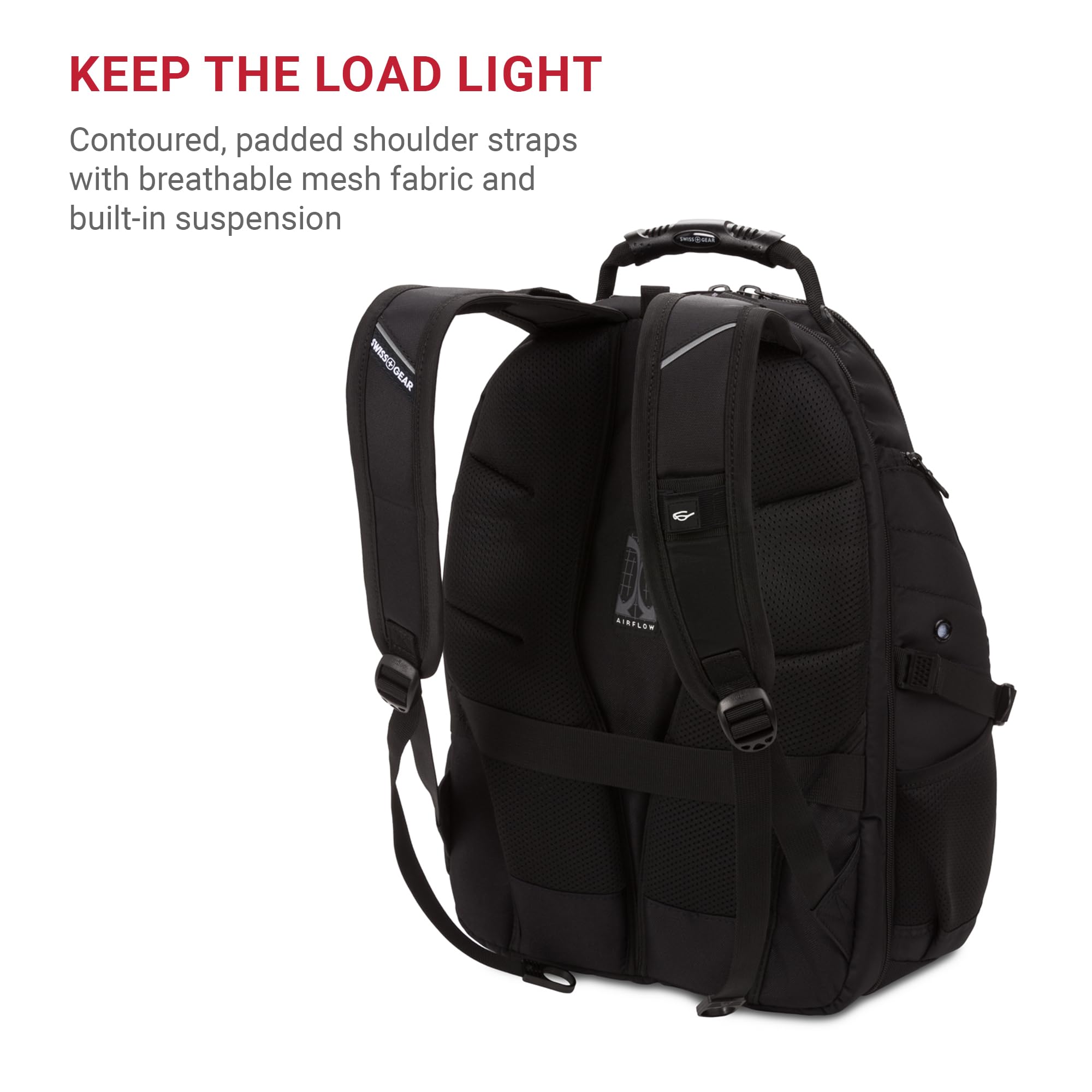 1900 scansmart tsa laptop backpack 19 swissgear SwissGear 1900 Scansmart TSA 17 Laptop Backpack, Black/Black, 19-Inch – Simple to Sharp by Sharon, LLC
