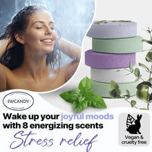 Load image into Gallery viewer, Shower Steamers Aromatherapy Birthday Gifts for Women - SWCANDY 8 Pcs Stocking Stuffers White Elephant Gifts for Adults Mom Men Teen Self Care with Natural Essential Oils Relaxation Home SPA Christmas
