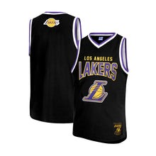 Load image into Gallery viewer, Ultra Game Boys&#39; Tank Top Mesh Sleeveless Muscle T-Shirt,Los Angeles Lakers,Black,10-12
