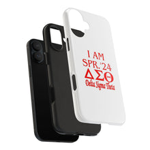 Load image into Gallery viewer, Phone Case in White the I AM SPR. &#39;24 DST Theme in Red
