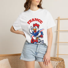 Load image into Gallery viewer, France Coq au Goal! T-Shirt — French Soccer Rooster Graphic Tee
