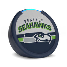 Load image into Gallery viewer, Amazon Echo Pop (newest model) | Officially Licensed NFL Limited-Edition | Seattle Seahawks ('25-26 Season Design)
