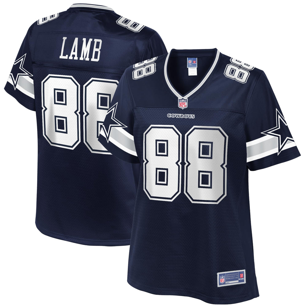 NFL PRO LINE Women's CeeDee Lamb Navy Dallas Cowboys Player Jersey