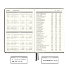 Load image into Gallery viewer, 2025 Planner - Weekly &amp; Monthly Planner 2025 with Calendar Stickers, JAN 2025 - DEC 2025, 5.75&quot; X 8.25&quot;, Planner 2025 with Premium Thicker Paper, Pen Holder, Inner Pocket and 44 Notes Pages - Gray
