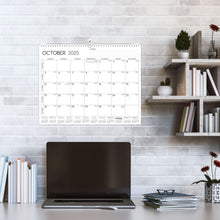 Load image into Gallery viewer, 2025-2026 Wall Calendar - Dec. 2024 – Jun. 2026, 19 Months Calendar 2025-2026, 14.57 x 11.42 In, 2025 Calendar, Monthly Calendar with Week Numbers, Large Blocks, Thick Paper, Yearly Overview ＆ Notes
