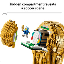 Load image into Gallery viewer, LEGO Editions FIFA World Cup Official Trophy Building Set - Kit for Display in Bedroom, Home Office, Book Shelf - Soccer Fans Collectible - W/World Cup 2026 Minifigure - Gift for Father's Day - 43020
