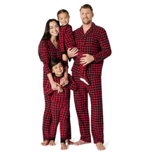 Load image into Gallery viewer, Amazon Essentials Women's Matching Holiday Family Pajama Sets, Classic Buffalo Check, X-Large
