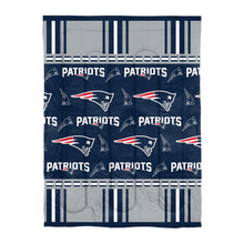 Load image into Gallery viewer, Northwest NFL New England Patriots Bed in a Bag Set, Twin, Rotary

