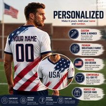 Load image into Gallery viewer, Custom Soccer Jersey 2026, Personalized Team Shirt for Men Women Kids, National Country Style Soccer Fan Jersey 1
