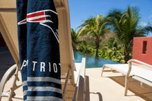 Load image into Gallery viewer, Northwest NFL New England Patriots Unisex-Adult Beach Towel, 30" x 60", Stripes
