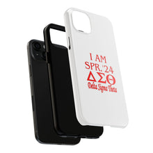 Load image into Gallery viewer, Phone Case in White the I AM SPR. &#39;24 DST Theme in Red
