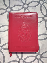 Load image into Gallery viewer, Genuine Leather Crimson DST Ritual Cover
