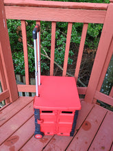Load image into Gallery viewer, Red and Black DST Collapsible Cart
