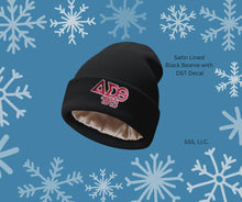Load image into Gallery viewer, Satin Lined Beanie with DST Decal
