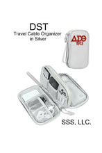 Load image into Gallery viewer, DST Travel Cable Organizer in Silver
