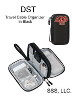 Load image into Gallery viewer, DST Travel Cable Organizer in Black

