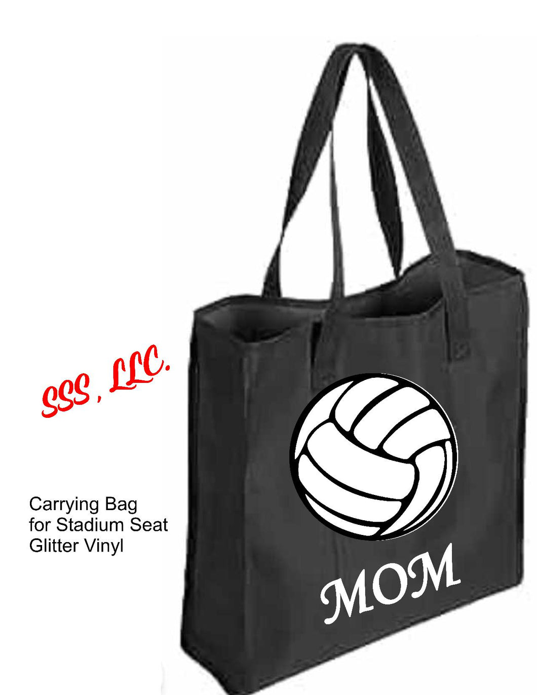 Volleyball Design Stadium Carrying Bag