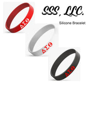 Load image into Gallery viewer, Silicone Bracelet with a Customizable Message
