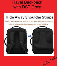Load image into Gallery viewer, Traveling Backpack with 5&quot; DST Crest
