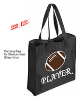 Load image into Gallery viewer, Football Design Stadium Carrying Bag

