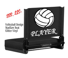 Load image into Gallery viewer, Volleyball Design Stadium Seats
