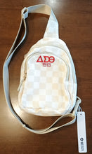 Load image into Gallery viewer, Beige and White Checkerprint DST Sling
