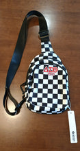 Load image into Gallery viewer, Black and White Checkerprint DST Sling
