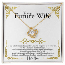 Load image into Gallery viewer, Birthday Gift - Necklace for My Wife - Anniversary Necklace - Wife Gift Ideas - Wedding Gift to Wife - Birthday Gift Ideas - Wife Wedding Gift - Valentines Day Gift - Gift for Valentine - Gift for Girlfriend - Girlfriend Birthday Gift - Husband to Wife
