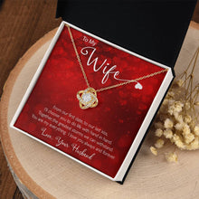 Load image into Gallery viewer, Valentines Day - Love Knot Necklace
