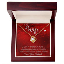 Load image into Gallery viewer, Valentines Day - Love Knot Necklace
