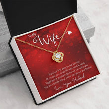 Load image into Gallery viewer, Valentines Day - Love Knot Necklace
