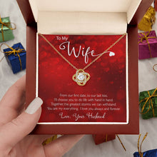 Load image into Gallery viewer, Valentines Day - Love Knot Necklace
