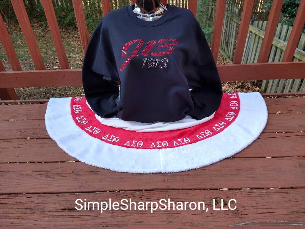 Black Sweatshirts with the J13 bling design
