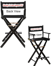 Load image into Gallery viewer, Directors Chair, Extra Wide, Bar Height with DST Design
