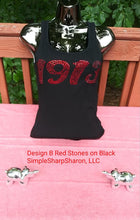 Load image into Gallery viewer, 1913 Bling Black Tanks
