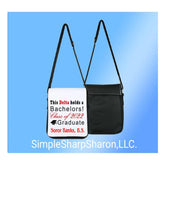 Load image into Gallery viewer, Delta Bachelors Graduate Themed Shoulder Bags
