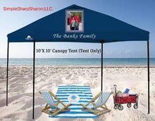 Load image into Gallery viewer, Canopy Tent with Individual, Group or Chapter Photo or Logo Design

