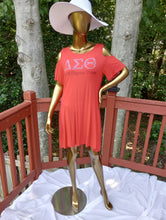 Load image into Gallery viewer, Cold Shoulder Sundress with DST Bling
