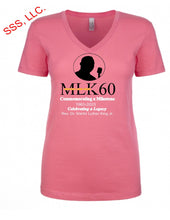 Load image into Gallery viewer, March Like King Commemorative Design on Pink Tops
