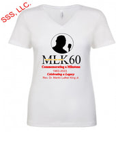 Load image into Gallery viewer, March Like King Commemorative Design on White Tops
