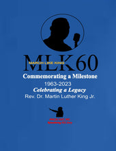 Load image into Gallery viewer, March Like King 60th Anniversary Commemorative Blue Tops
