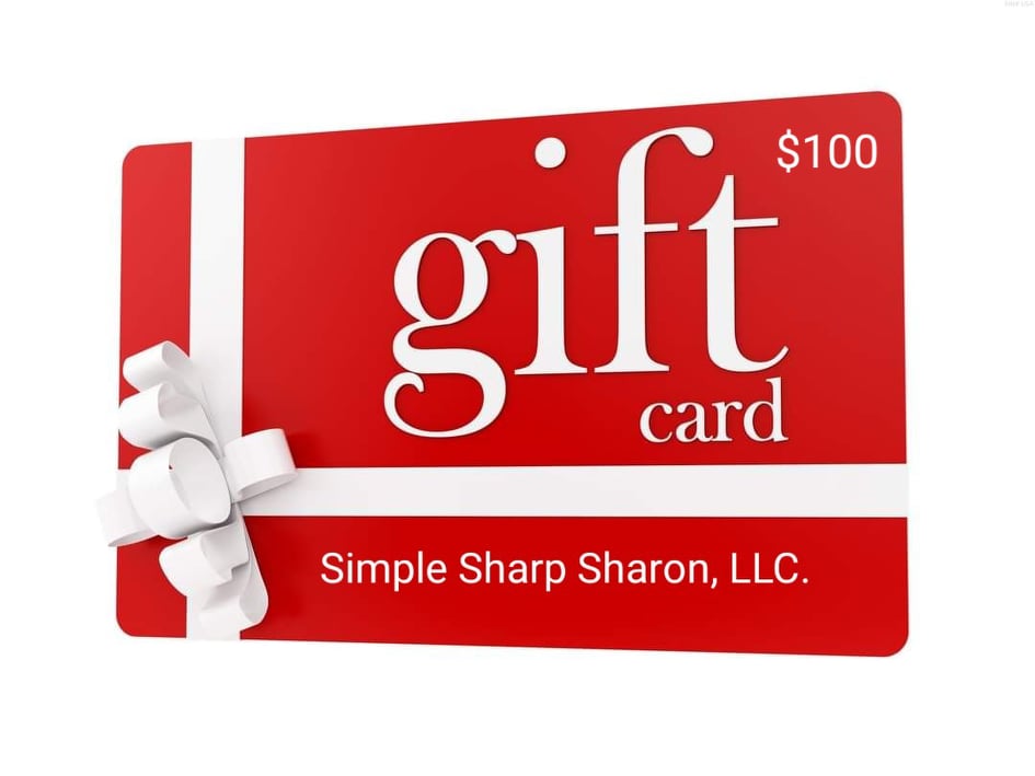 Simple to Sharp by Sharon, LLC. gift card