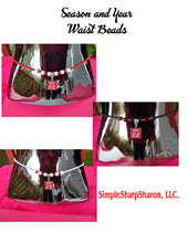 Load image into Gallery viewer, Season and Year waist beads
