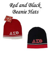 Load image into Gallery viewer, DST Beanies in Red or Black
