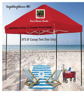 Load image into Gallery viewer, DST Canopy Tent with Individual, Group or Chapter Photo Design
